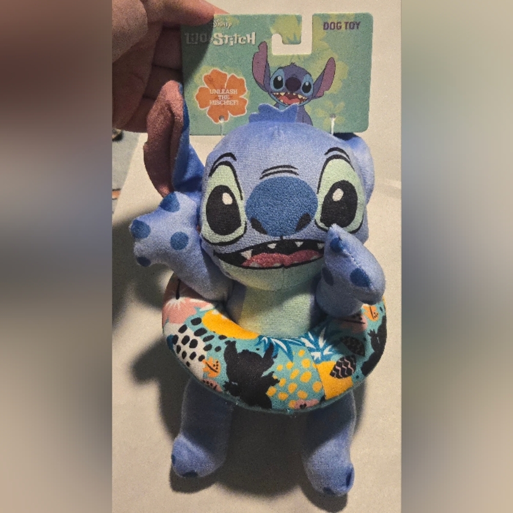 Lilo & Stitch 9" Stitch With Lifesaver Floating Toy